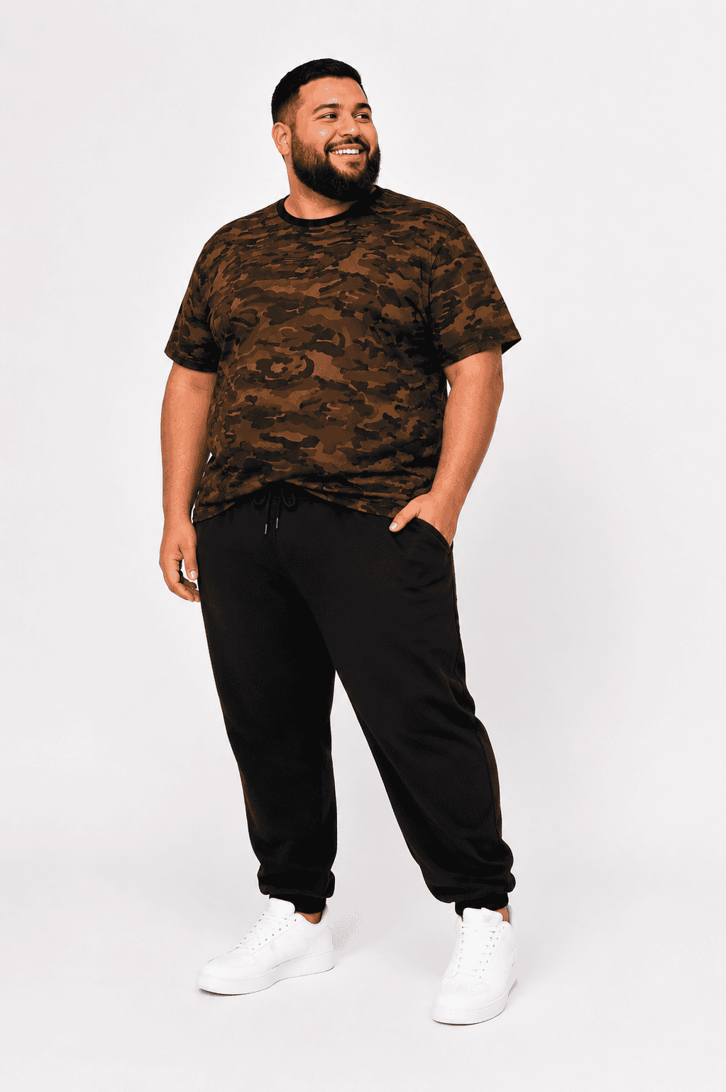 Tee-shirt camouflage grande taille – Image 4