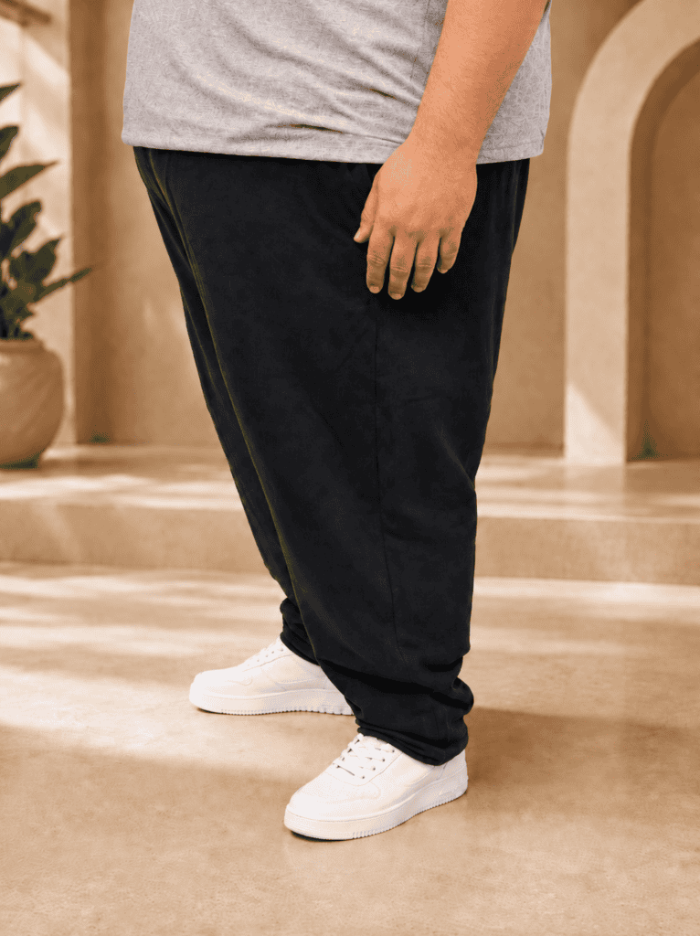 Pantalon de jogging grande taille unisexe – French Terry