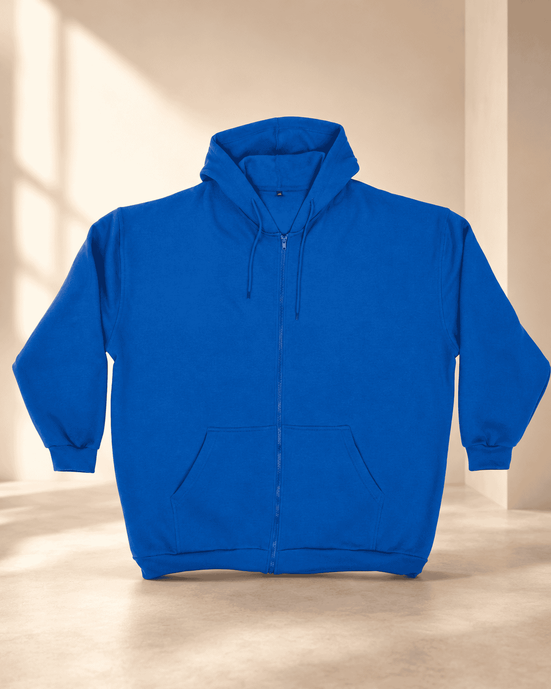 Sweat zippé grande taille à capuche – Image 3
