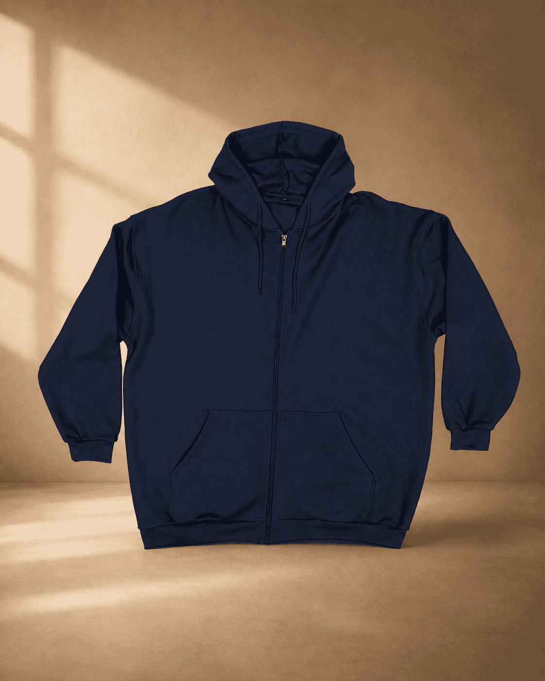 Sweat zippé grande taille à capuche – Image 4