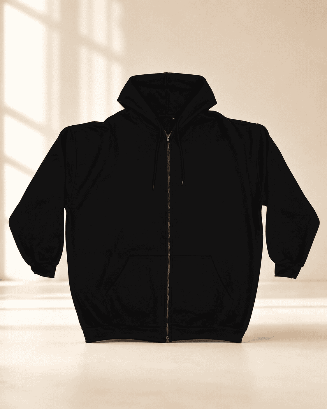 Sweat zippé grande taille à capuche – Image 8