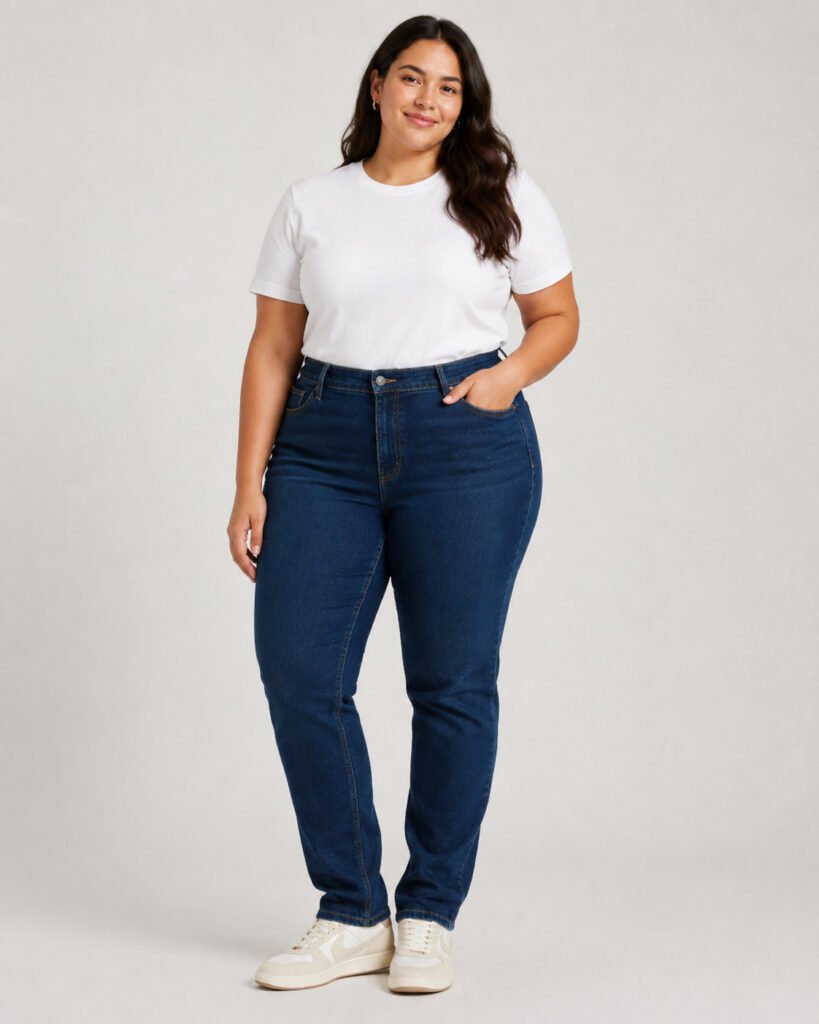 Jeans femme grande taille